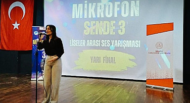 Milli Eğitimin Düzenlediği Mikrafon Sendenin Yarı Finali Yapıldı.